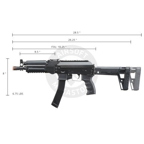 LCT LPPK-20 SMG AEG Rifle w/ ASTER V2 SE Expert