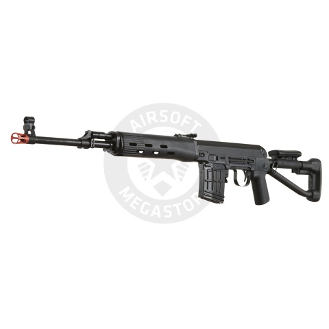 LCT Airsoft SVDS Airsoft AEG Sniper Rifle - (Black)