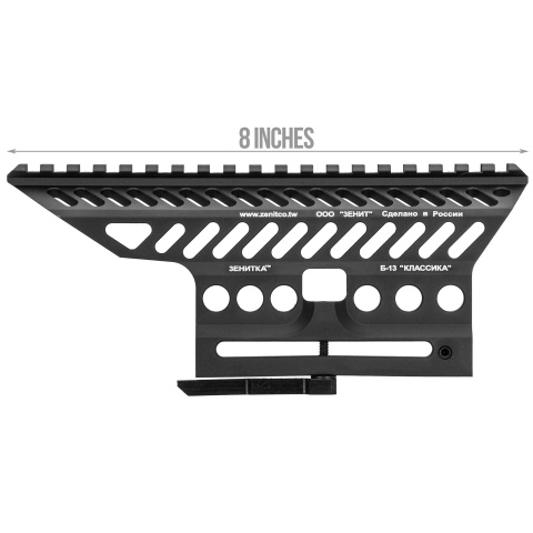 LCT Z-Series B-13 AK74 Classic Rail Platform Above Receiver (Black)