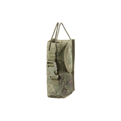 Jagun Tactical Airsoft MOLLE Large Tactical Radio Pouch - DIGITAL FLORA