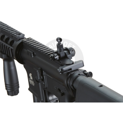 Lancer Tactical M4 RAS CQBR Airsoft AEG Rifle (Color: Black)