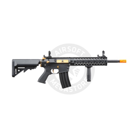 Lancer Tactical Gen 2 M4 Evo Airsoft AEG Rifle (Black & Gold)(No Battery and Charger)