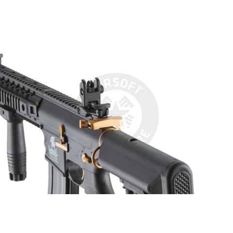 Lancer Tactical Gen 2 M4 Evo Airsoft AEG Rifle (Black & Gold)(No Battery and Charger)
