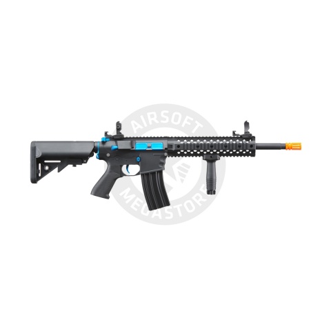 Lancer Tactical Gen 2 M4 Evo Airsoft AEG Rifle (Black & Blue)(No Battery and Charger)
