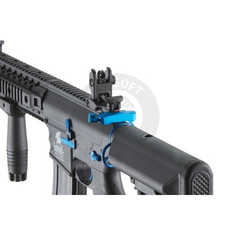 Lancer Tactical Gen 2 M4 Evo Airsoft AEG Rifle (Black & Blue)(No Battery and Charger)