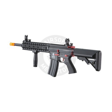 Lancer Tactical Gen 2 M4 Evo Airsoft AEG Rifle (Black & Red)(No Battery and Charger)