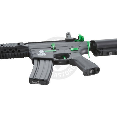 Lancer Tactical Gen 2 M4 Evo Airsoft AEG Rifle (Black & Green)(No Battery and Charger)