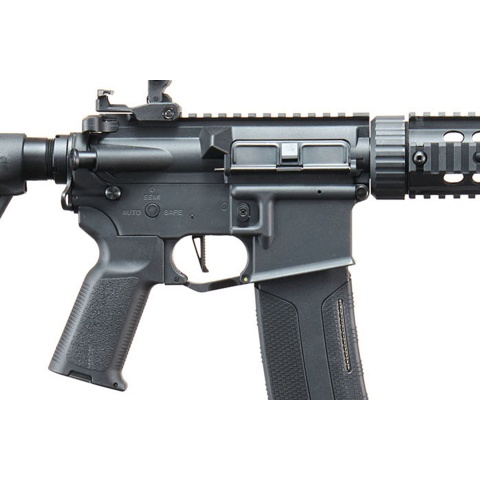 Lancer Tactical Gen 3 Nylon Polymer M4 SD AEG Airsoft Rifle with Mock Suppressor (Color: Black)