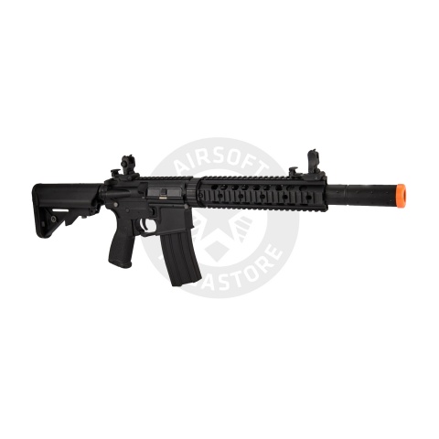 Lancer Tactical Gen 2 M4 SD Carbine Airsoft AEG Rifle with Mock Suppressor (Black)(No Battery and Charger)