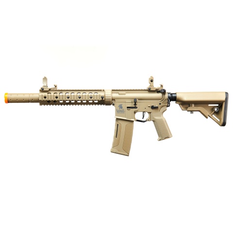 Lancer Tactical Gen 3 Nylon Polymer M4 SD AEG Airsoft Rifle with Mock Suppressor (Color: Tan)