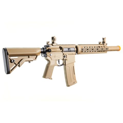 Lancer Tactical Gen 3 Nylon Polymer M4 SD AEG Airsoft Rifle with Mock Suppressor (Color: Tan)