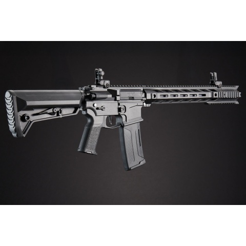 Lancer Tactical Gen 2 M4 SPR Interceptor AEG w/ Ambidextrous NSR Receiver & NSR Stock - (Black)