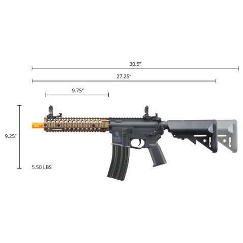 Lancer Tactical Gen 2 Raider M4 Airsoft AEG Rifle (Color: Black)