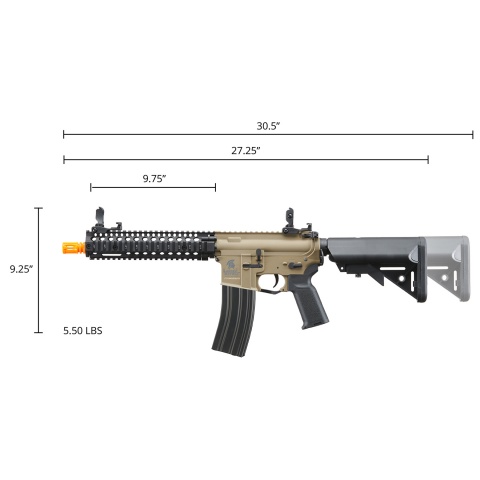 Lancer Tactical Gen 2 Raider M4 Airsoft AEG Rifle (Color: Two-Tone)