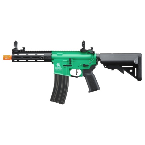 Lancer Tactical Gen 2 CQB M4 AEG Rifle Core Series (Color: Green & Black)(No Battery and Charger)