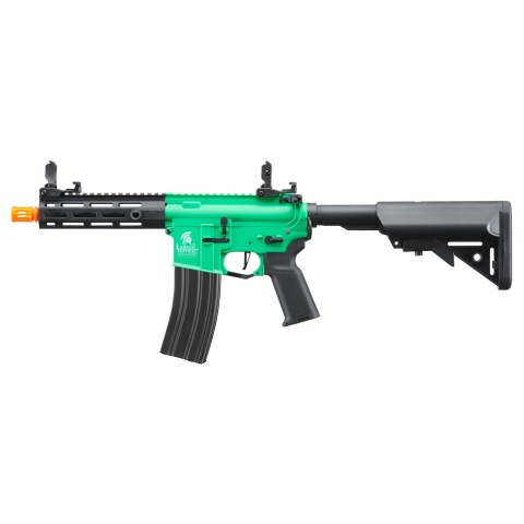 Lancer Tactical Gen 2 CQB M4 AEG Rifle Core Series (Color: Green & Black)(No Battery and Charger)