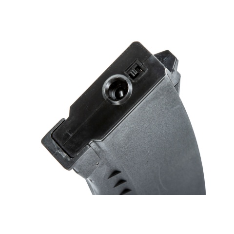 Lancer Tactical AK-Series AK-74M AEG Airsoft Rifle w/ Skeleton Foldable Stock (Black)