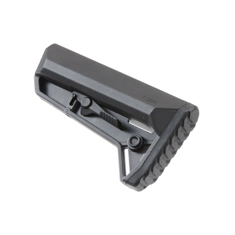 Lancer Tactical Adjustable NSR AEG Rifle Stock With Buffer Tube - (Black)
