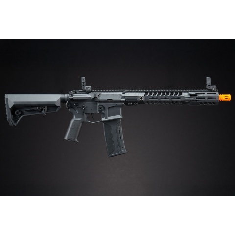 SLR SD - Lancer Tactical Gen 2 AEG Airsoft Rifle w/ Licensed SLR Handguard & Mock Suppressor - (Black)