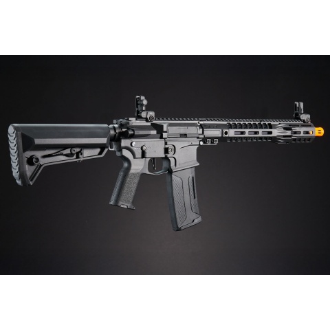 SLR SD - Lancer Tactical Gen 2 AEG Airsoft Rifle w/ Licensed SLR Handguard & Mock Suppressor - (Black)