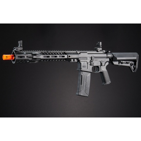 SLR SD - Lancer Tactical Gen 2 AEG Airsoft Rifle w/ Licensed SLR Handguard & Mock Suppressor - (Black)