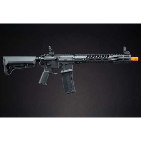 SLR SD - Lancer Tactical Gen 3 AEG Airsoft Rifle w/ Licensed SLR Handguard & Mock Suppressor - (Black)