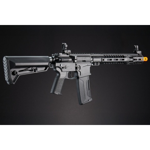 SLR SD - Lancer Tactical Gen 3 AEG Airsoft Rifle w/ Licensed SLR Handguard & Mock Suppressor - (Black)