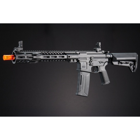 SLR SD - Lancer Tactical Gen 3 AEG Airsoft Rifle w/ Licensed SLR Handguard & Mock Suppressor - (Black)