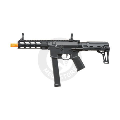 Lancer Tactical Battle X Airsoft AEG Machine Pistol - (Black)