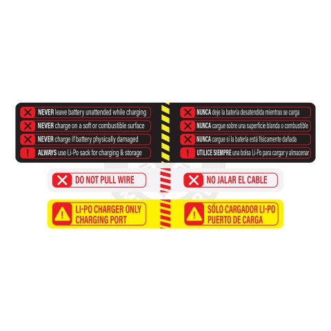 Lancer Tactical 7.4V 1500 mAh 20C High Performance Brick Li-Po Battery