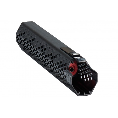 Lancer Air Mock Suppressor for Lancer Air Hydra .177 M4 PDW BB Rifle - (Black)