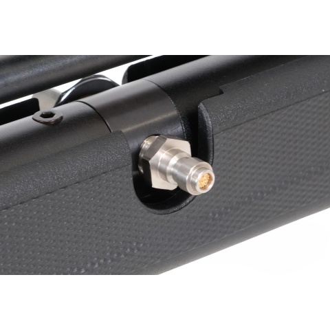 Lancer Tactical Nova Razer D-01 .22 Caliber Synthetic Stock PCP Air Rifle - (Black)