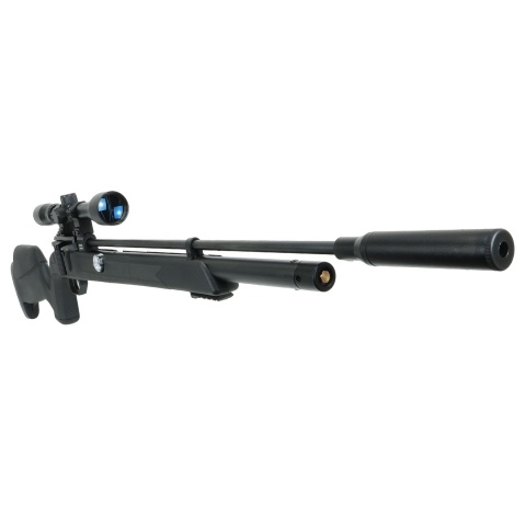 Lancer Tactical Nova Razer D-01 .22 Caliber Synthetic Stock PCP Air Rifle - (Black)