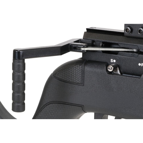 Lancer Tactical Nova Razer D-01 .22 Caliber Synthetic Stock PCP Air Rifle - (Black)