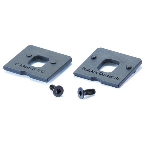 Lancer Tactical Replacement RMR Adapter Plate Set for LTX Competition GBB Airsoft Pistol