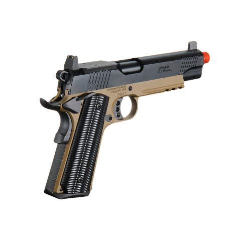 Ed Brown SOCOM 1911 Gas Blowback Airsoft Pistol ( Black / Tan )