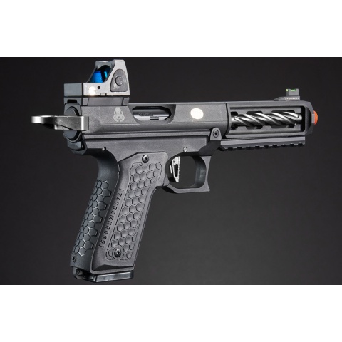 Lancer Tactical x Tandemkross CTHULHU Gas Blow Back Pistol w/ Red Dot Reflex Sight - (Black)
