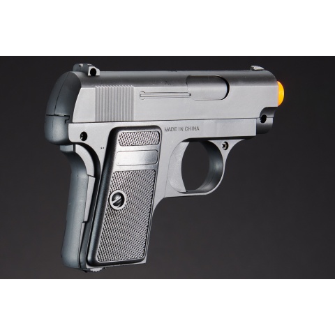 Lancer Tactical M222 Spring Powered Airsoft Pistol (Color: Black)