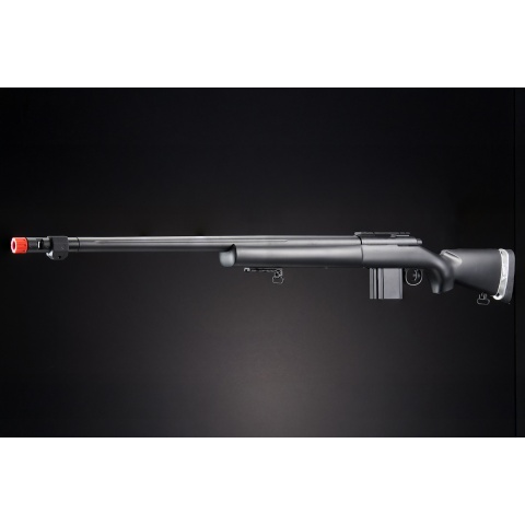 Well Airsoft M24/M28 BOLT Action Rifle w/ Fixed Stock Fluted Barrel