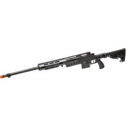 WellFire MB4412B Bolt Action Airsoft Sniper Rifle (Color: Black)