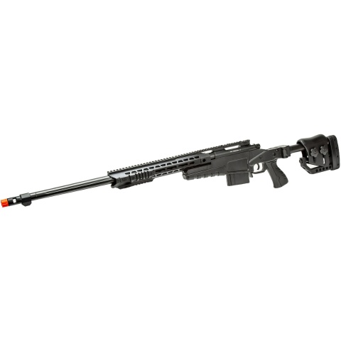 WellFire MB4419-2B Bolt Action Airsoft Sniper Rifle (Color: Black)