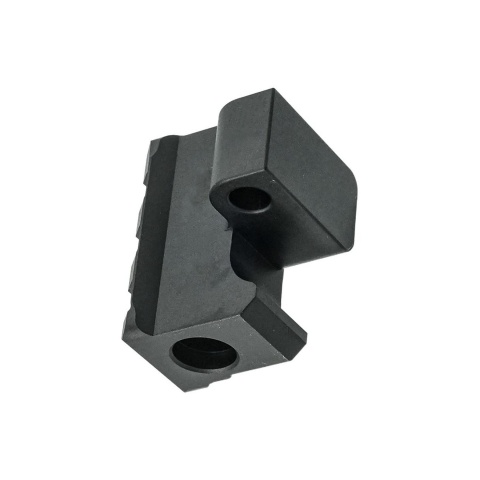 Maruyama CNC Aluminum 1913 20mm Rail Stock Adaptor for MP-IX GBB Series - (Black)