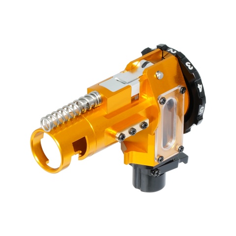 Maxx Model CNC Aluminum Hopup Chamber for Standard M4 AEG - (Orange)