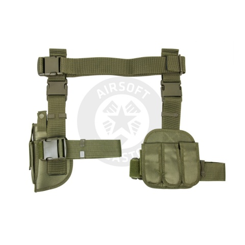 NcStar Vism Drop Leg Holster & Mag Pouch 