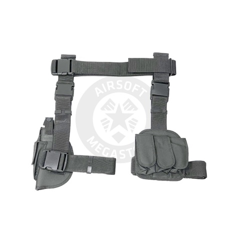 NcStar Vism Drop Leg Holster & Mag Pouch 