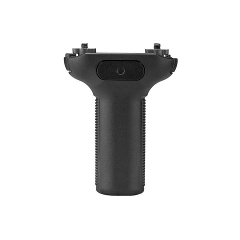 VISM KPM Short Vertical Grip for KeyMod M Lok and Picatinny Mount - (Black)