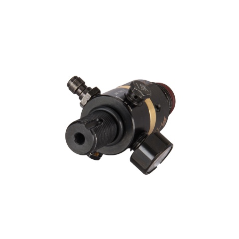 thumbnail image 2 of Ninja Paintball Pro V2 Regulator SHP - Adjustable 1100-950 PSI With Ball Valve 2 of 11