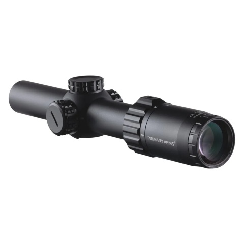 Primary Arms Classic Series 1-6x24 SFP Rifle Scope - Illuminated Duplex Reticle - (Black)