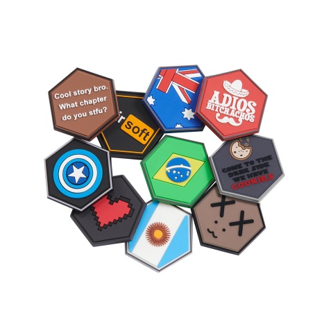 Lancer Tactical Assorted Tactical Morale PVC Patch Collection