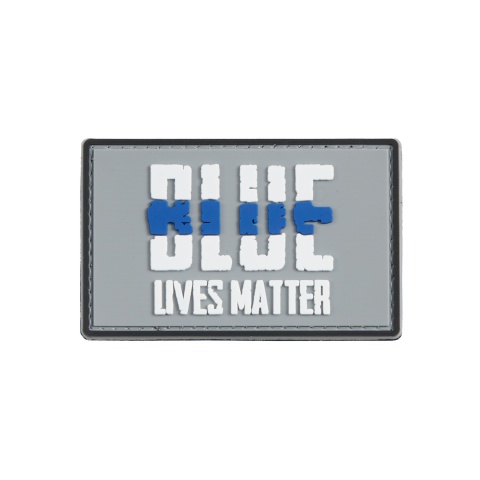 Blue Lives Matter PVC Patch